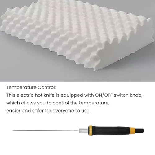 Serplex® Hot Wire Foam Cutter 36W Fast Heating Plug-in Engraving Pen with Anti Slip Handle Adjustable Temperature Electric Cutting Tool 3 PCS Serplex® Hot Wire Foam Cutter 36W Fast Heating Plug-in Engraving Pen with Anti Slip Handle Adjustable Temperature Electric Cutting Tool 3 PCS